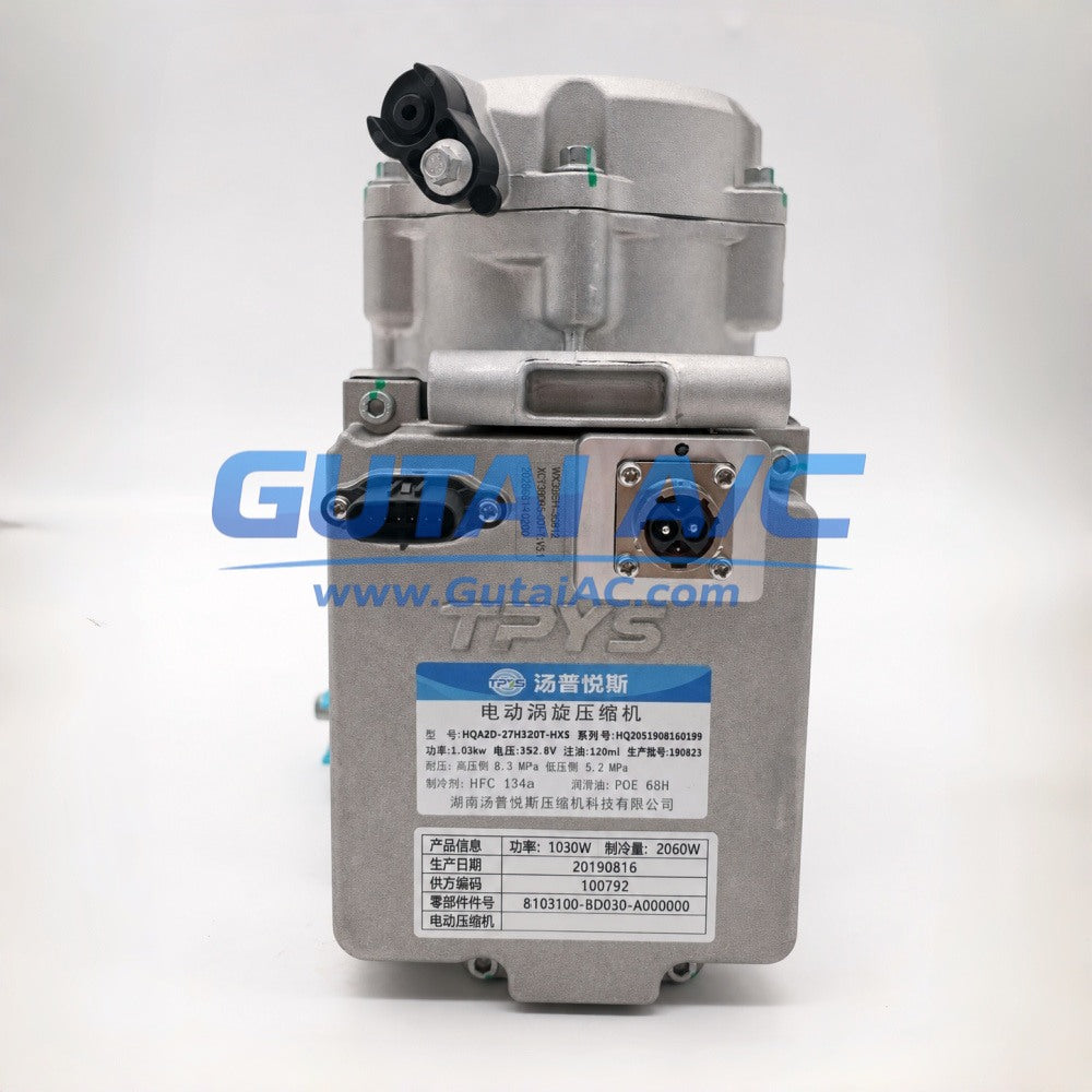 Brand-New OE Dongfeng Yufeng EM19 352.8V A/C Compressor 8103100-BD030