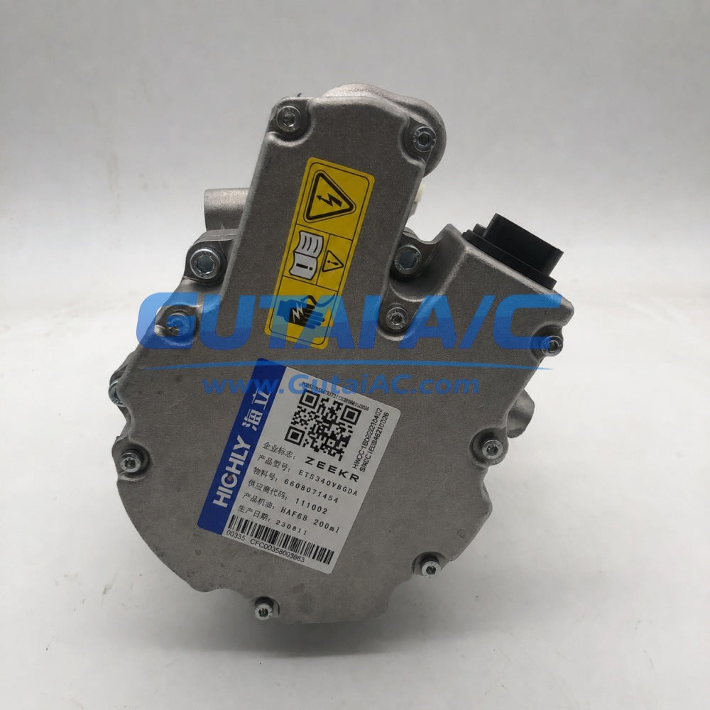 Brand-New OE Zeekr 001 EV A/C Compressor 6608077454