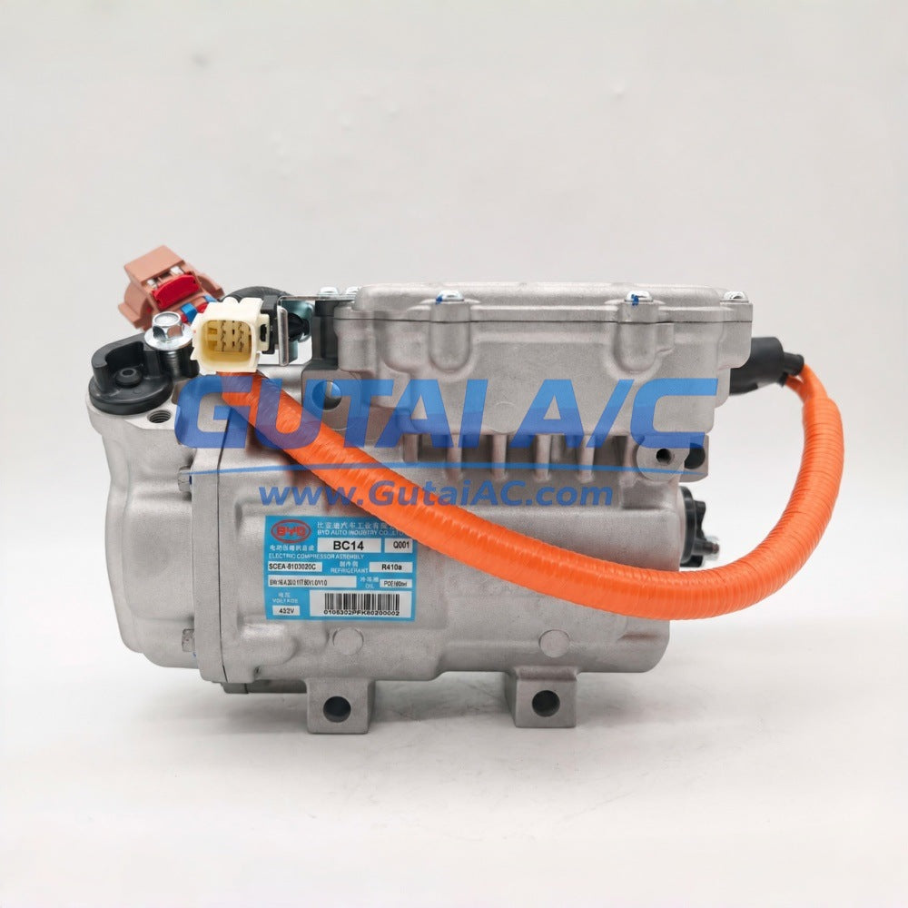 Brand-New OE BYD Yuan EV 432V A/C Compressor SCEA-8103020C