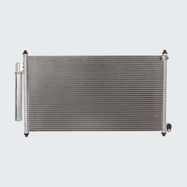 Automotive AC condenser for vehicle air conditioning system