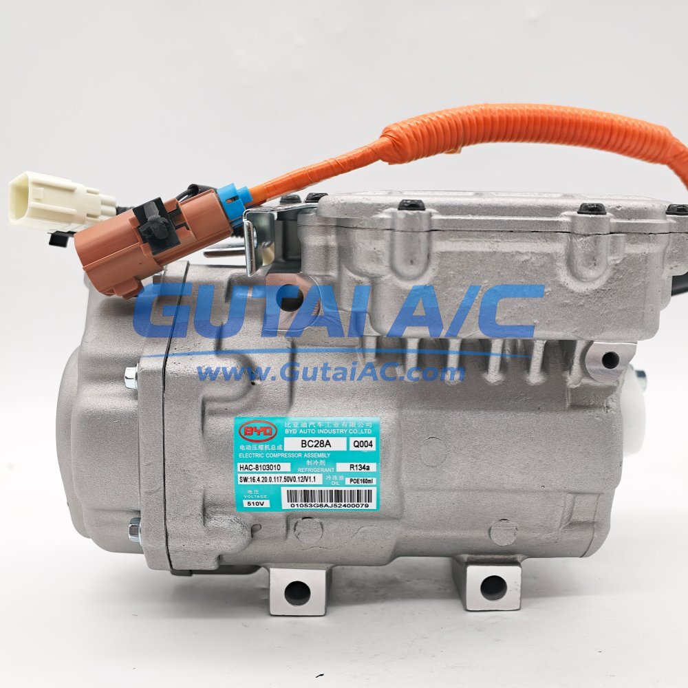 Brand-New OE BYD Qin DM 510V A/C Compressor HAC-8103010