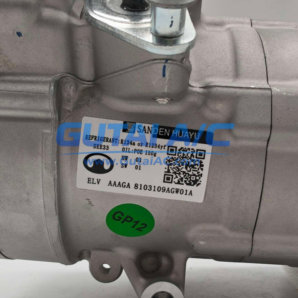 Brand-New OE HAVAL H6 DHT A/C Compressor 8103109AGW01A
