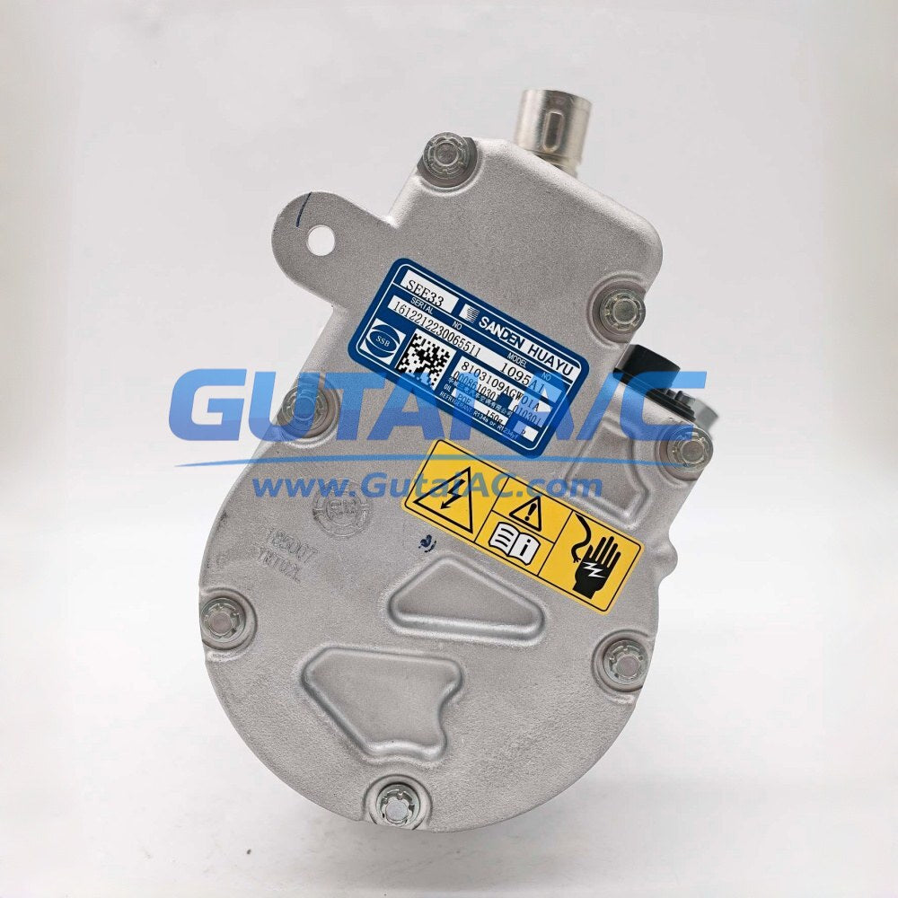 Brand-New OE HAVAL H6 DHT A/C Compressor 8103109AGW01A