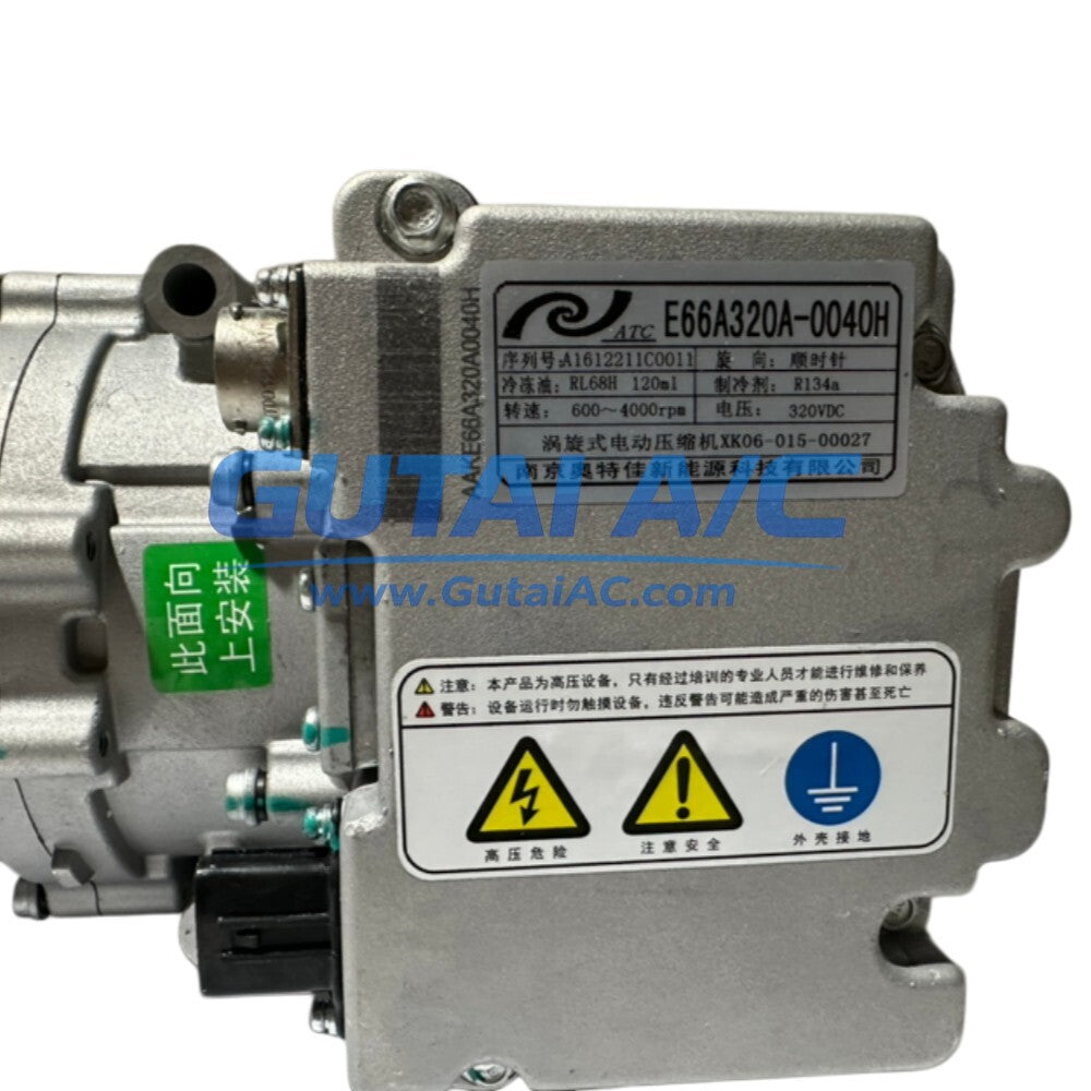 Brand-New OE HIGER / Yema Electric Bus 320V A/C Compressor E66A320A-0040H
