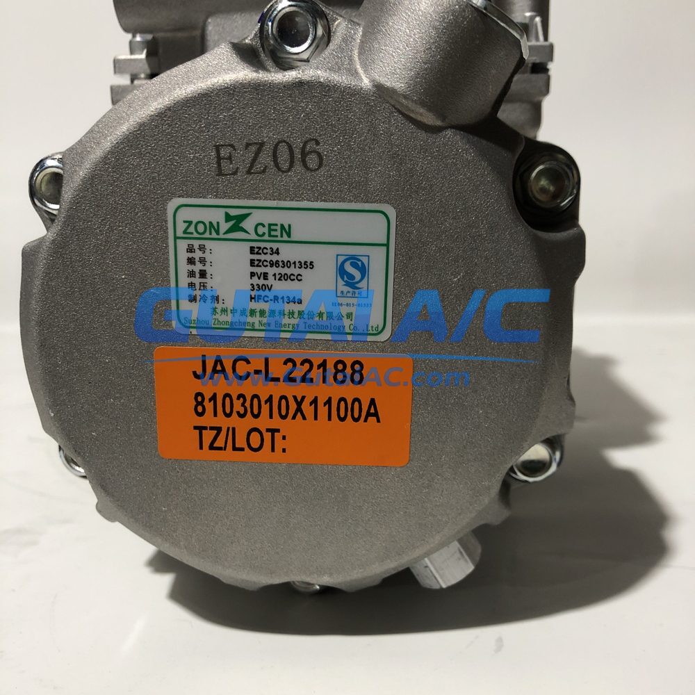 Brand-New OE JAC iEV5 A/C Compressor 8103010X1100A
