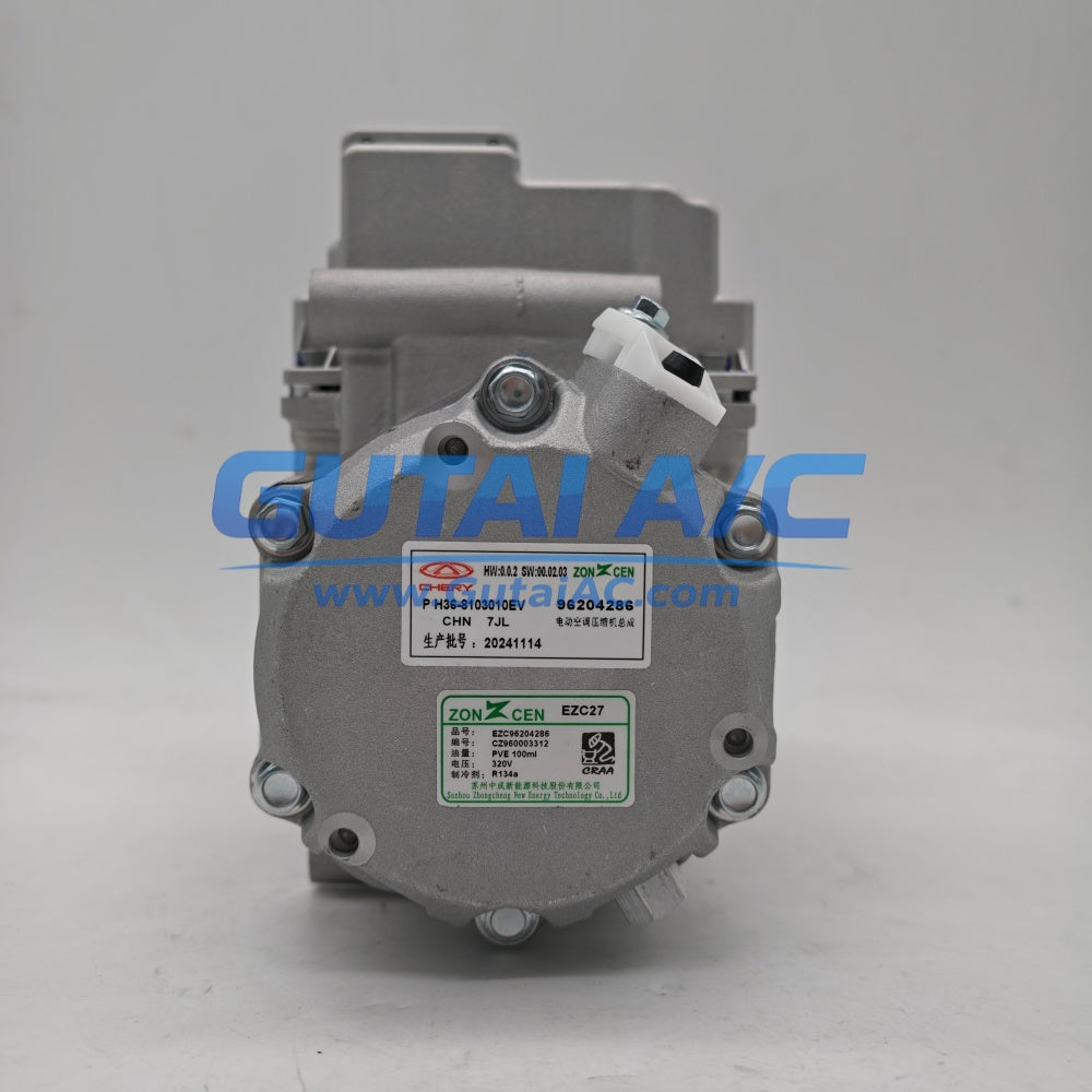 Brand-New OE Karry Porpoise E6 320V A/C Compressor H36-8103010EV