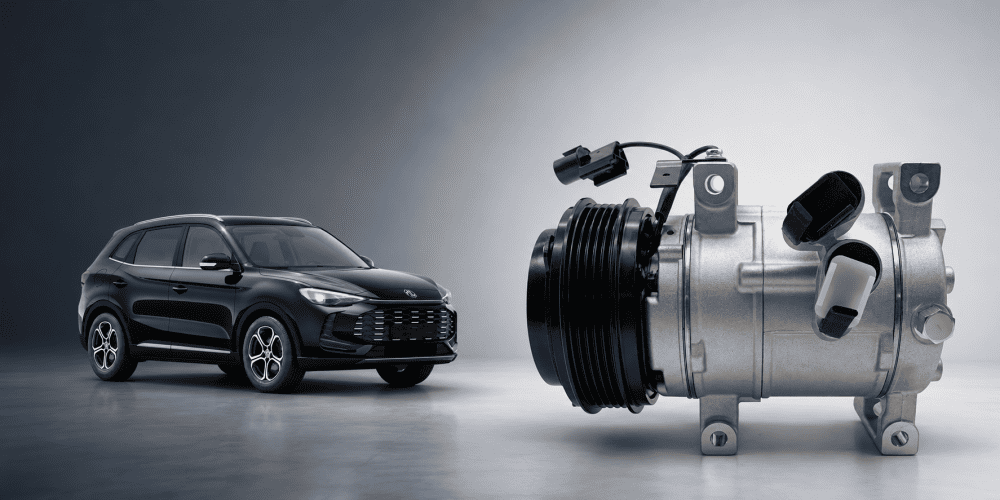 Passenger vehicle A/C compressor for passenger cars and SUV air conditioning systems