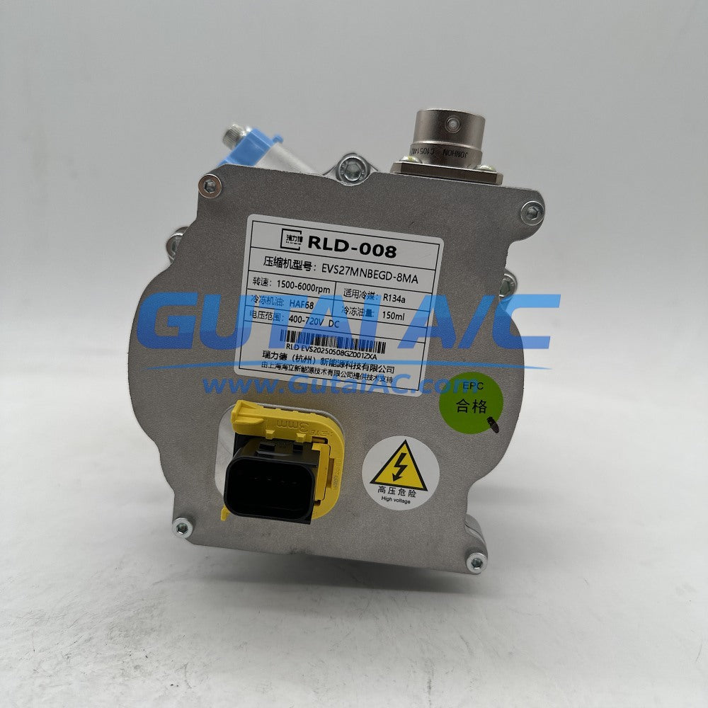 Brand-New OE Yutong Electric Sanitation Vehicle A/C Compressor 8126-02979
